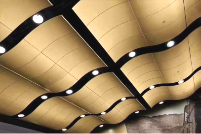 正一建材非標(biāo)造型鋁天花 引領(lǐng)居室吊頂潮流新選擇